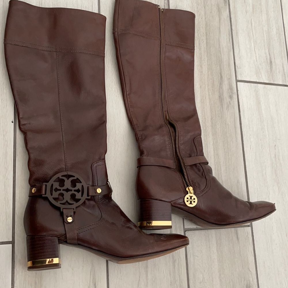 Tory Burch brown boots